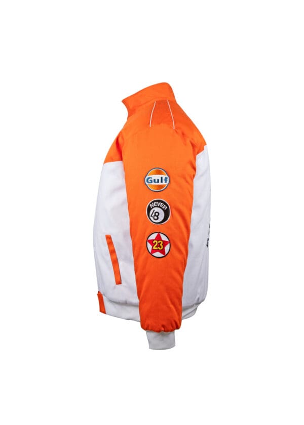 AN-Y1 // Formula Bomber Jacket in Orange - Image 2