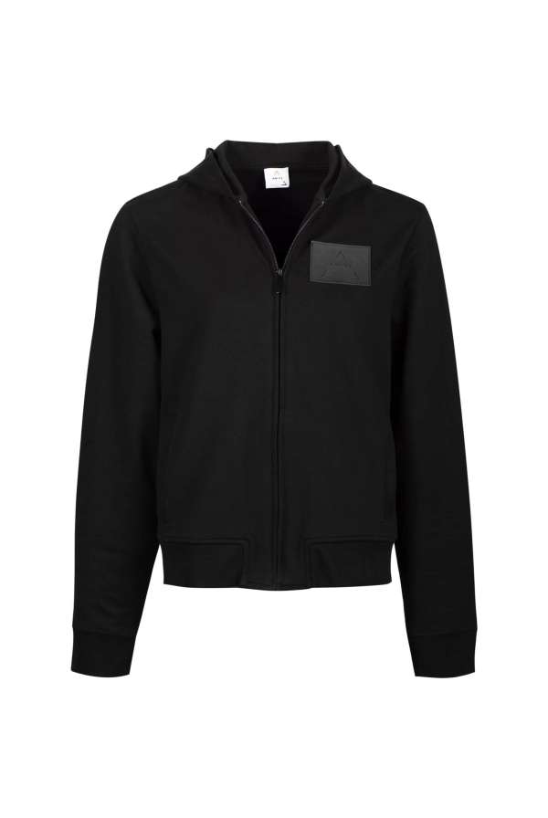 AN-Y1 // Vice Logo Hoodie in Black
