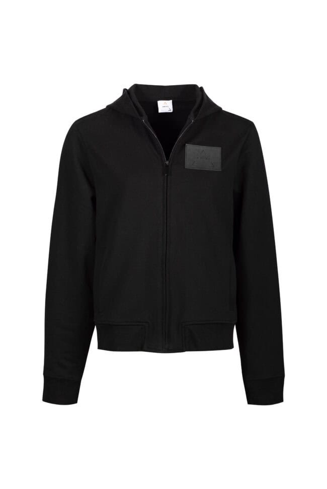 AN-Y1 // Vice Logo Hoodie in Black