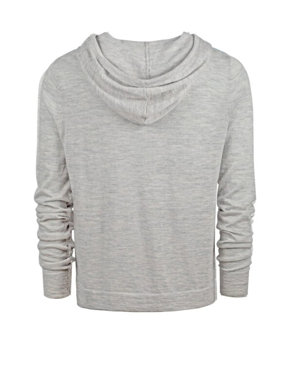 AN-Y1 // Cashmere Vita Hoodie Grey - Image 2